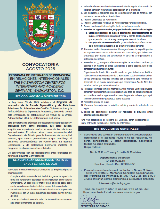 Convocatoria